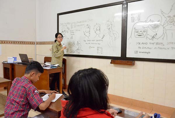 Dorong Siswa Ahli Dalam Animasi, Udinus Beri Pelatihan Siswa SMA Sedes Sapientiae Semarang