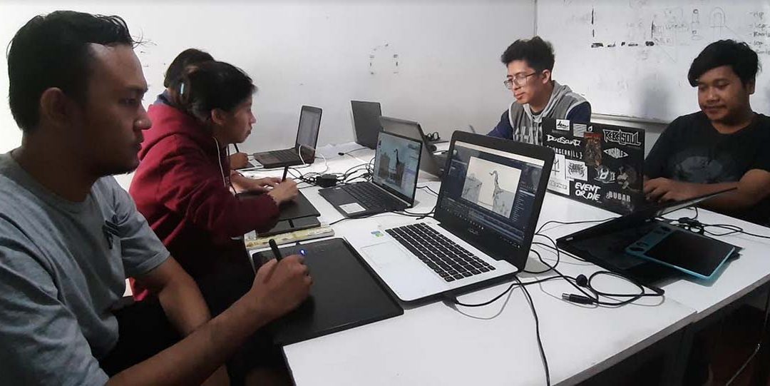 Mahasiswa Animasi Kerja Praktik Di Perusahaan Animasi PT. Kumata Indonesia