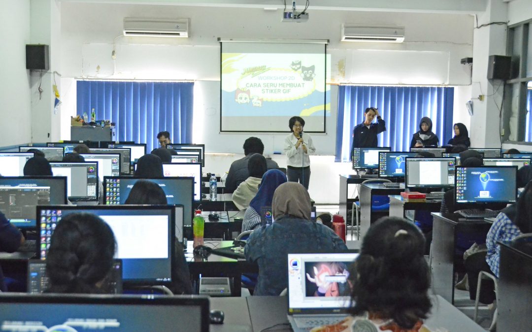 Prodi D-4 Animasi UDINUS Ajak Pelajar SMK Kota Semarang Jadi Kreator Stiker Line