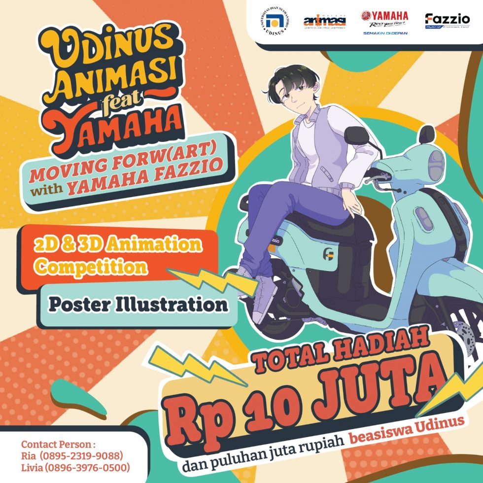 Lomba Udinus Animasi Feat Yamaha 2024 | Program Studi Animasi UDINUS